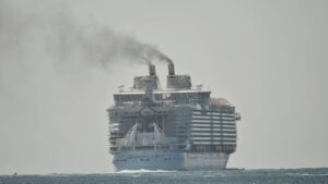 250.000 zware stookolie per dag cruise schip 